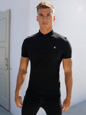 Black Blakely Aspen Polo | QRUF-65973