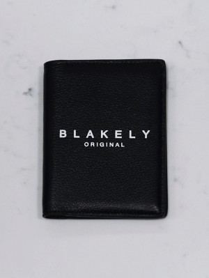 Black Blakely BLK Passport Holder | NGSU-13956