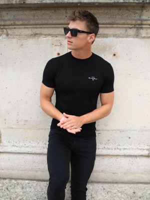 Black Blakely Noir II Slim T-Shirt | YTFK-60795