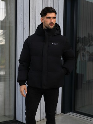 Black Blakely Ultimate Multiway Puffer Coat | HJXE-89625