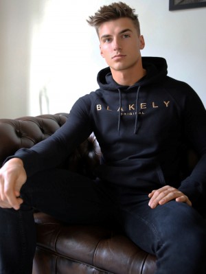 Black Blakely Vatolla Hoodie | EFSL-59416