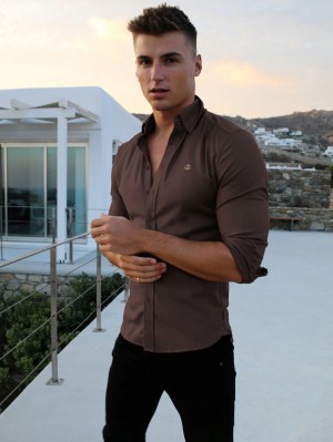 Blakely Holbrook Fitted Stretch Shirt | XWHL-40935