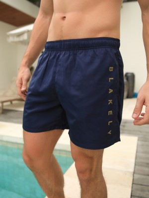 Blue Blakely Lugano Swim Shorts | MEKO-38452