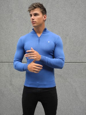 Blue Blakely Oxbridge Jumper | HGFY-86392