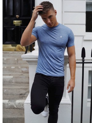 Blue Blakely Sequoia T-Shirt | ORMT-91843