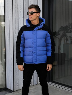 Blue Blakely Tampa Puffer Coat | NQCW-52916
