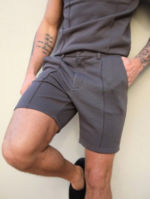 Brown Blakely Amezri Seamline Shorts | HBGU-78241