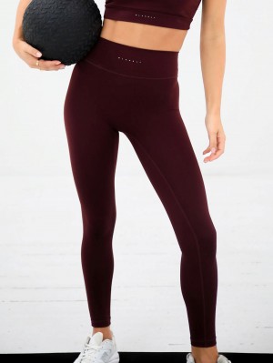 Burgundy Blakely Ultimate Active Leggings | JTOH-13096