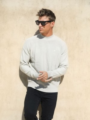 Chalk Blakely Huxley Knit Jumper | GUSZ-35891