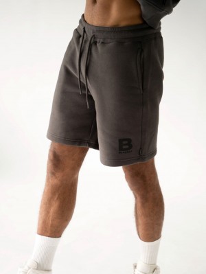 Charcoal Blakely Blakely London Jogger Shorts | WZXQ-12375