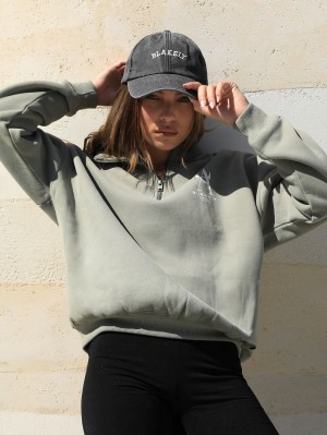 Charcoal Blakely Varsity Cap | VWQI-94071