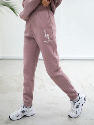 Dusty Pink Blakely Studio Sweatpants | IWFO-52791
