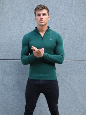 Green Blakely Oxbridge Jumper | AWDY-64890
