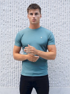 Green Blakely Torbora T-Shirt | RZHS-60781