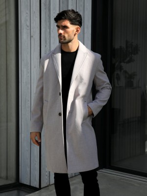 Grey Blakely Knightsbridge Tailored Coat | IMED-15268