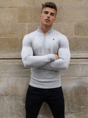 Grey Blakely Oxbridge Jumper | DJFS-05631