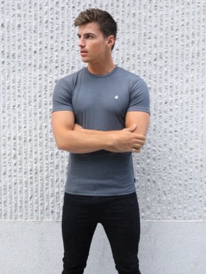 Grey Blakely Torbora T-Shirt | RXMB-45876