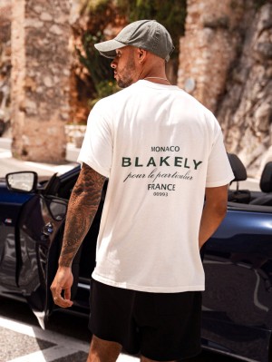 Ivory Blakely Monaco Relaxed T-Shirt | KIBH-02614