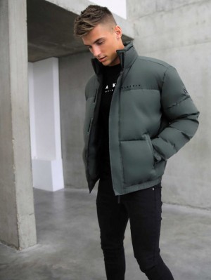 Khaki Green Blakely Fallon Coat | XFGO-56219