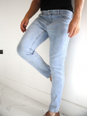 Light Blue Blakely Vol. 9 Slim Jeans | XCKH-16702