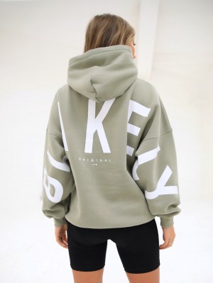 Olive Blakely Isabel Oversized Hoodie | CQVP-35061