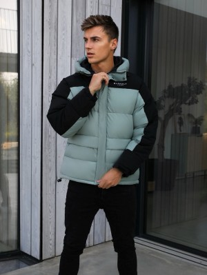 Sage Green Blakely Tampa Puffer Coat | XOWB-86017