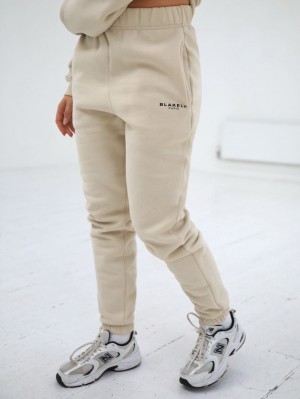 Soft Beige Blakely Noir II Women's Sweatpants | GWBP-39785