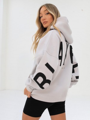 Stone Blakely Isabel Oversized Hoodie | SHXU-74156