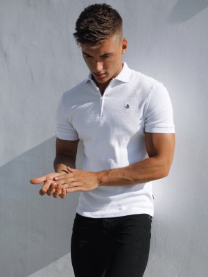 White Blakely Aspen Polo | XCTS-91634