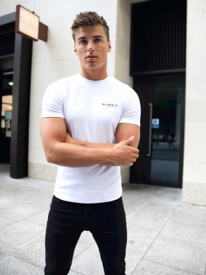 White Blakely Universal T-Shirt | EVIF-08234
