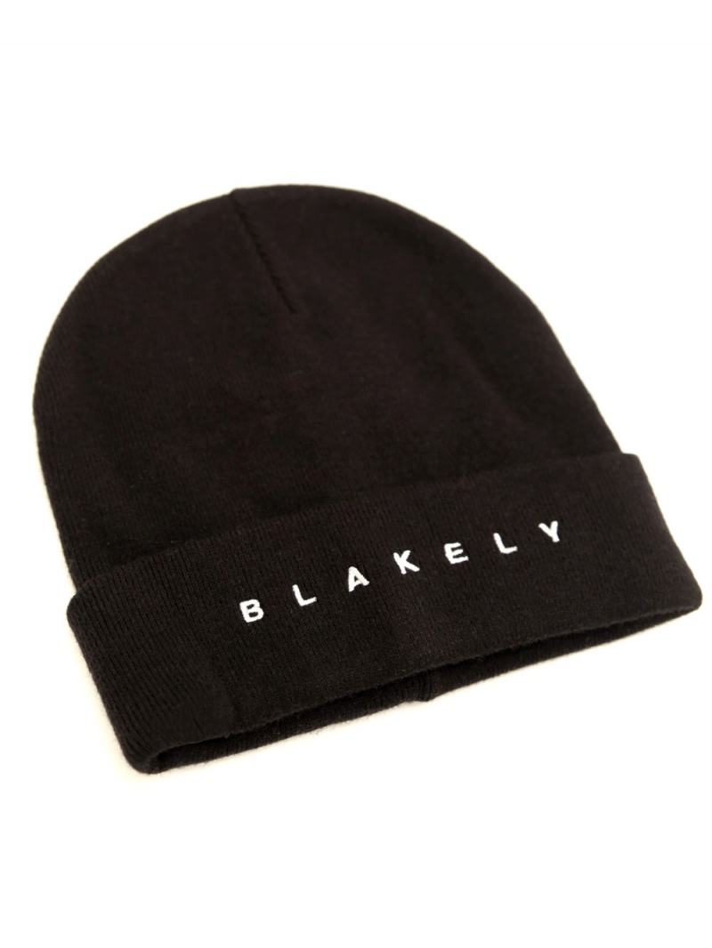 Black Blakely BLK Beanie | USVA-10564