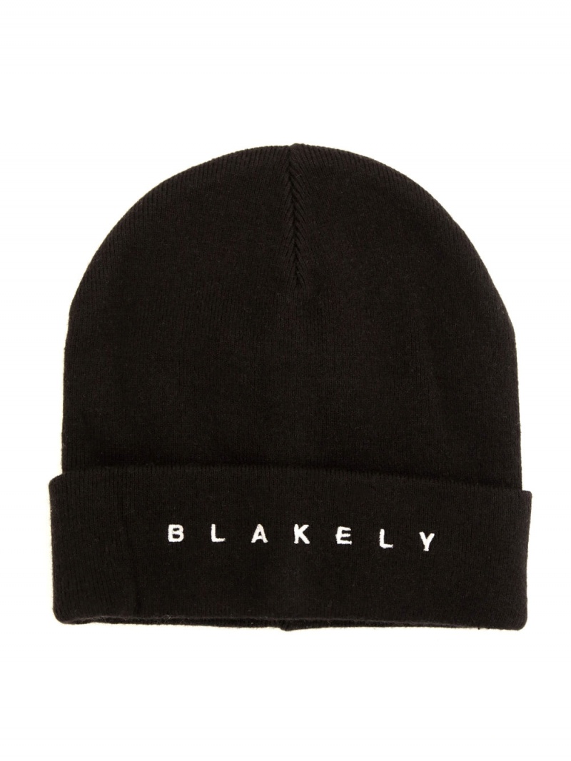 Black Blakely BLK Beanie | USVA-10564