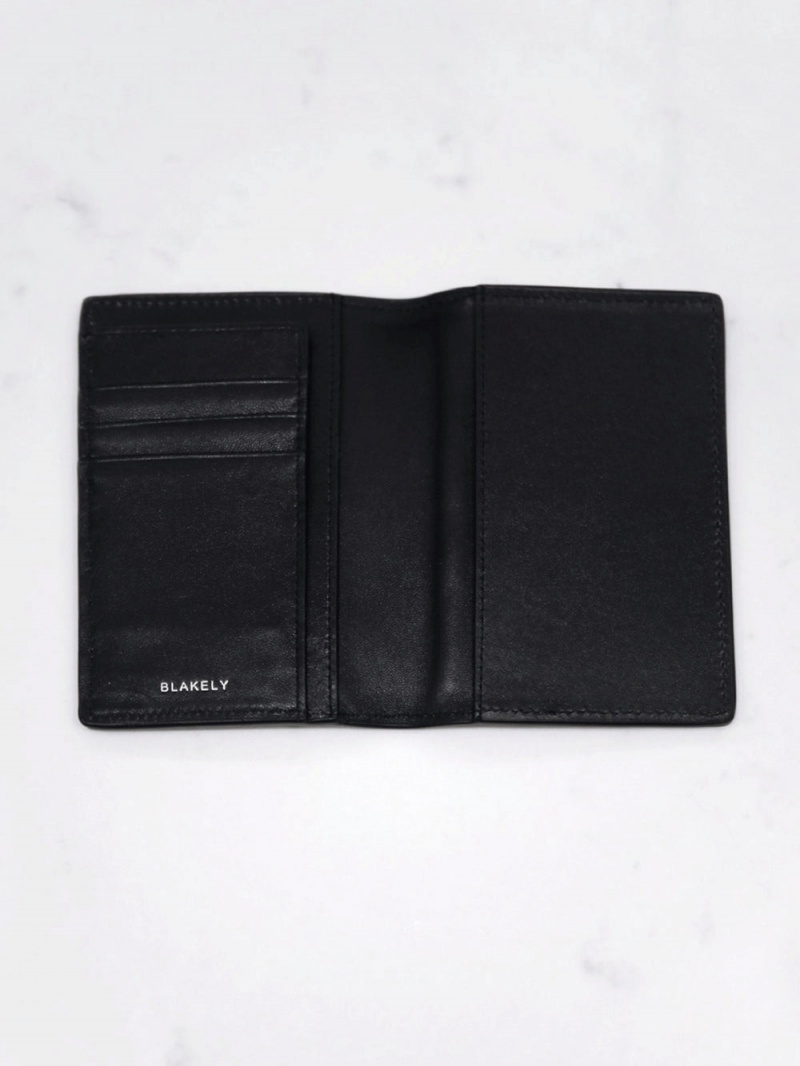 Black Blakely BLK Passport Holder | NGSU-13956