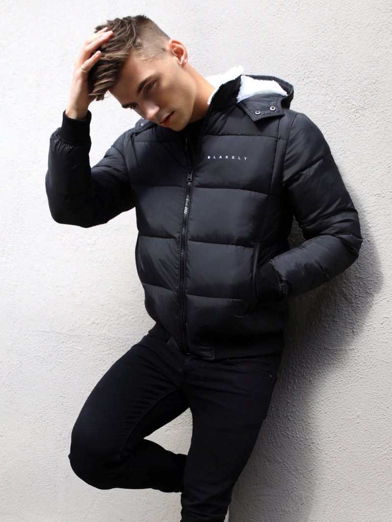 Black Blakely Geneva Coat | FEBY-57216
