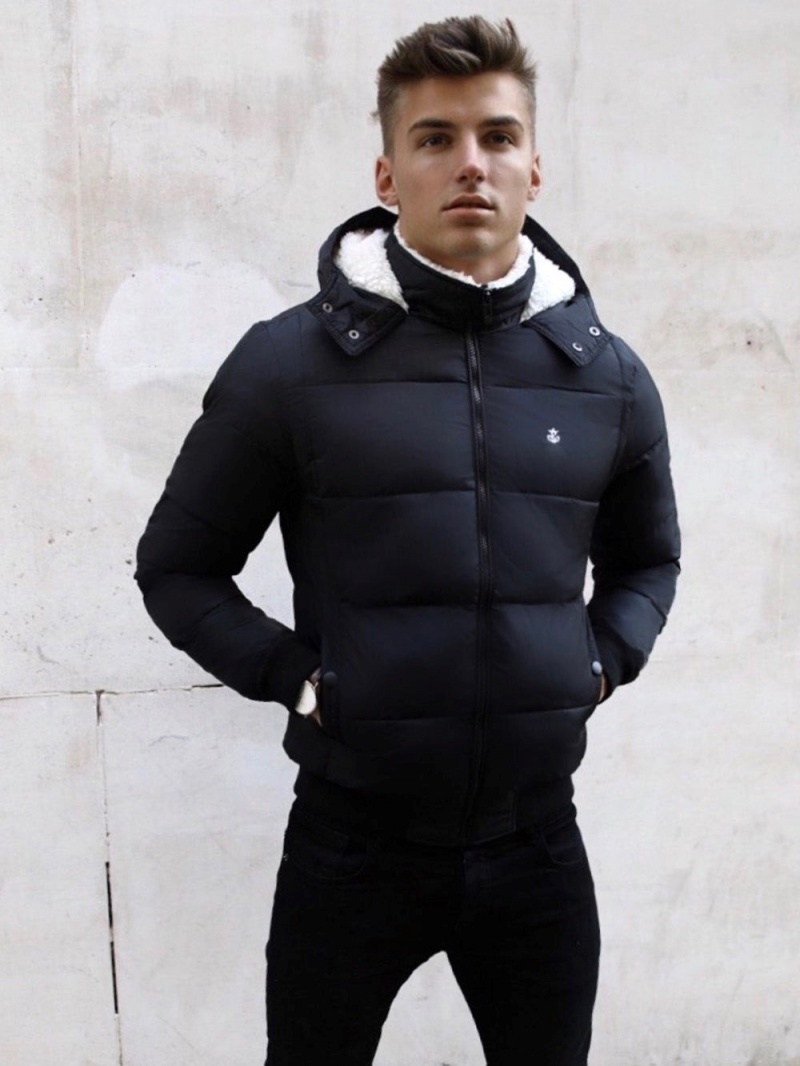Black Blakely Hoback Coat | QEVT-57361