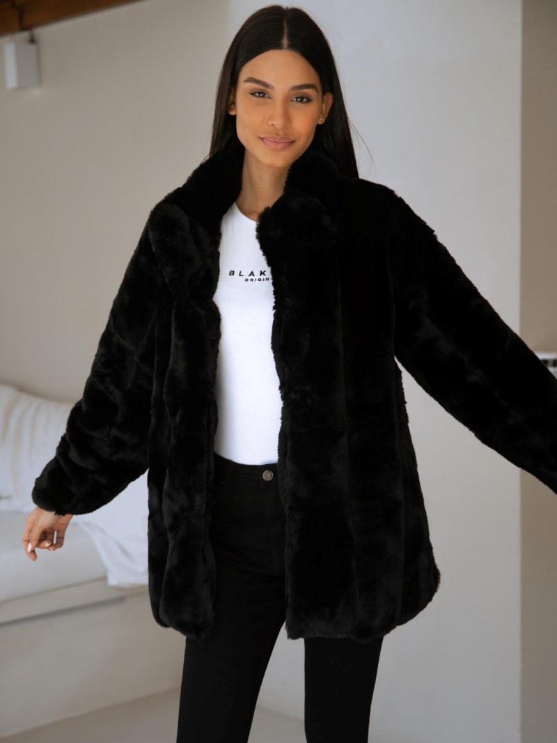 Black Blakely Marlowe Coat | DKRG-48256