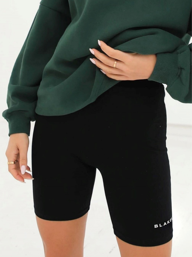 Black Blakely Monaco Cycle Shorts | HCFX-68492