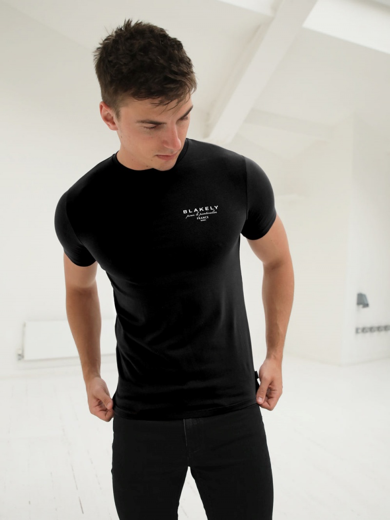 Black Blakely Monaco T-Shirt | WICV-43578