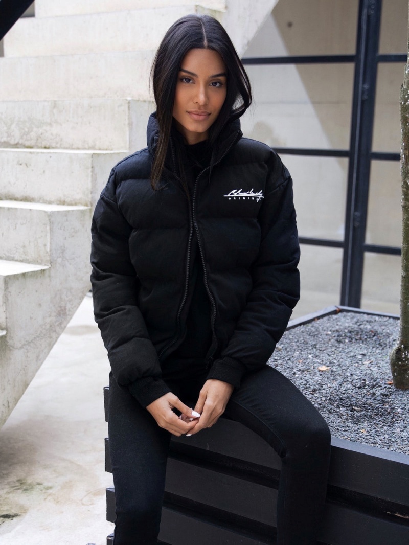 Black Blakely Octavia Coat | CIKU-60154