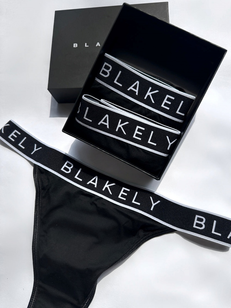Black Blakely Phoebe Thong 3 Pack | WEAJ-83710