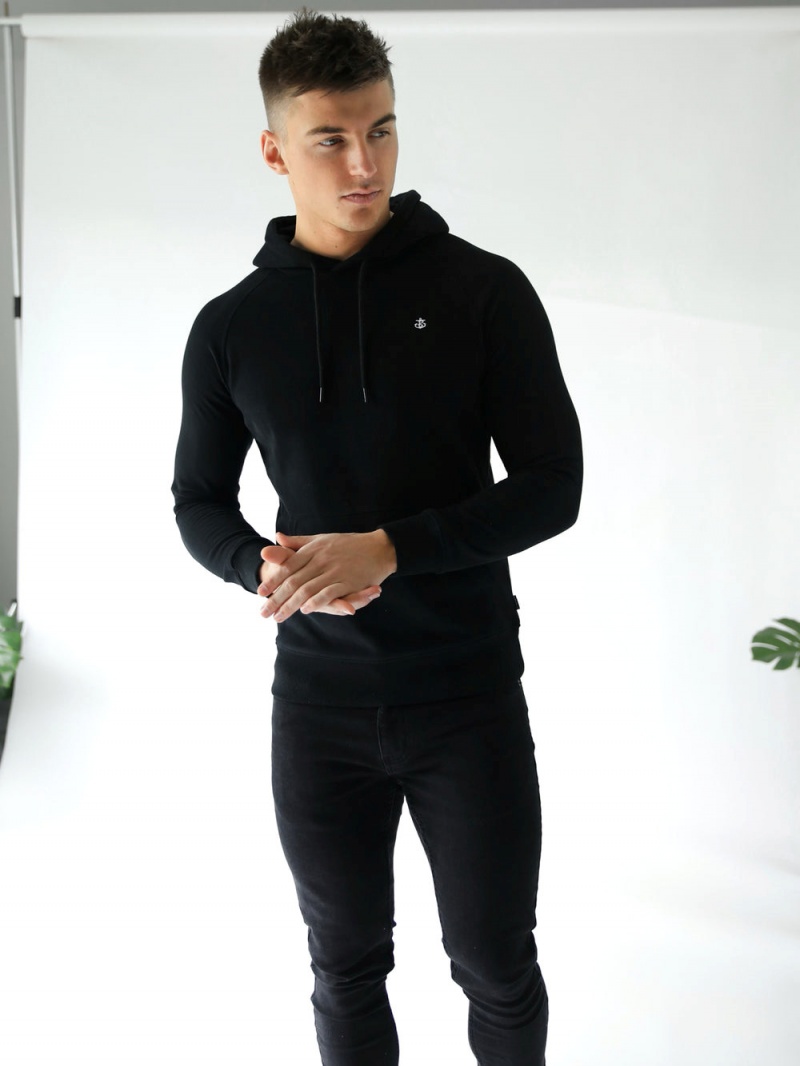Black Blakely Praiano Hoodie | RTNC-68954