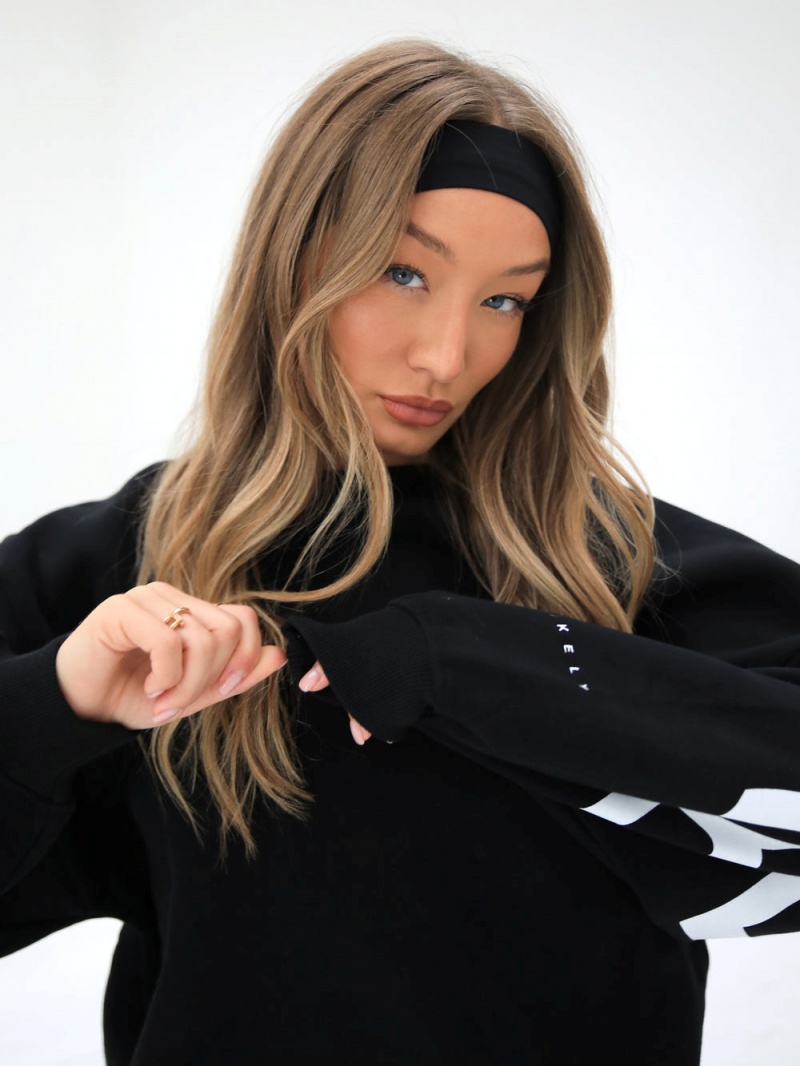 Black Blakely Soft Headband | XMOG-46591