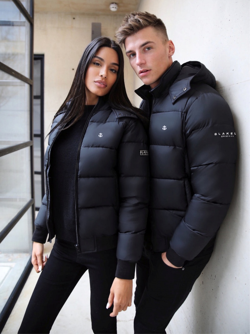 Black Blakely Stockholm Coat | IFWS-79182
