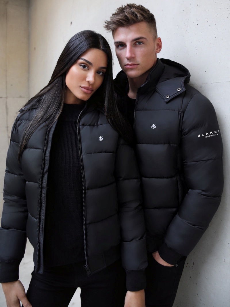 Black Blakely Stockholm Coat | IFWS-79182