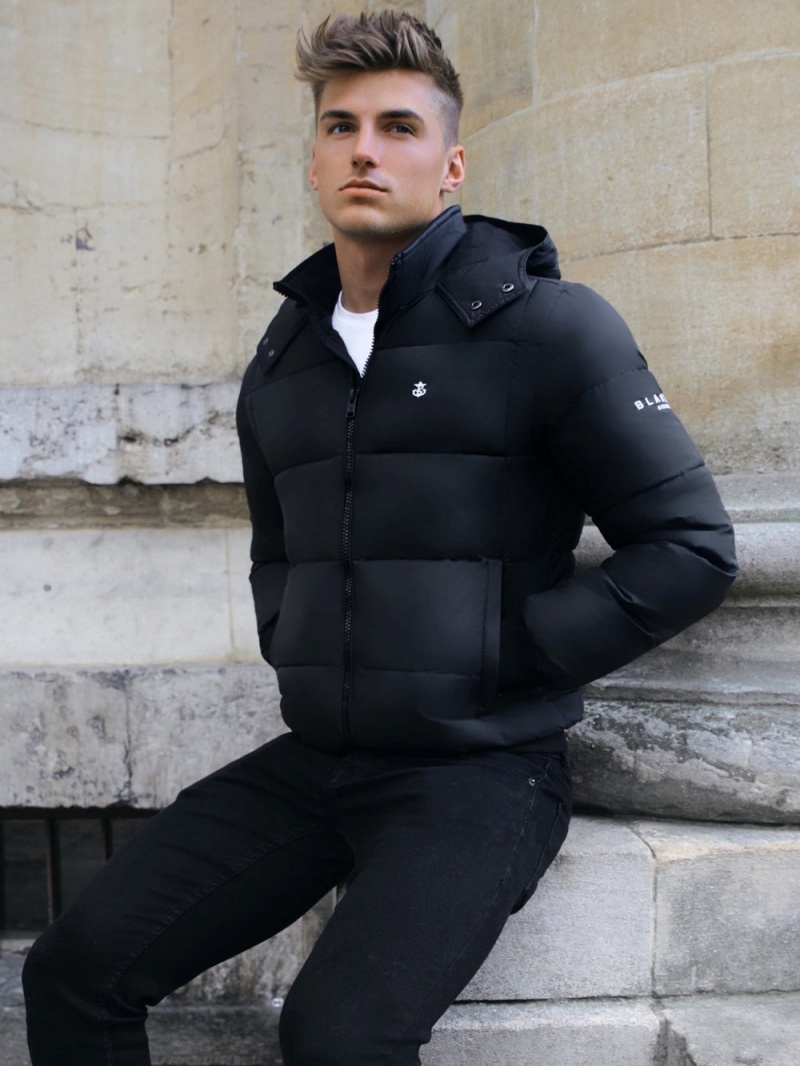 Black Blakely Stockholm Coat | IFWS-79182