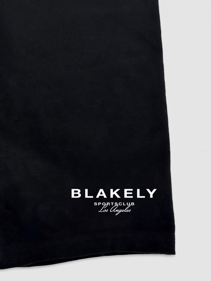 Black Blakely Studio Cycle Shorts | GSDA-95804