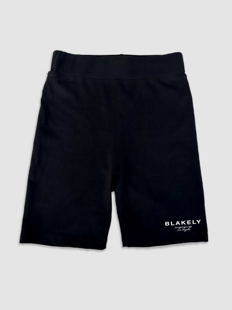 Black Blakely Studio Cycle Shorts | GSDA-95804