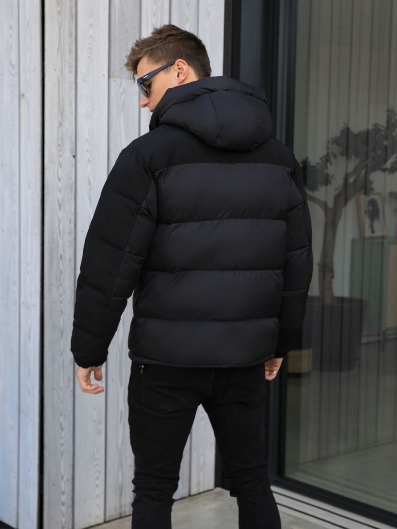 Black Blakely Tampa Puffer Coat | KSJP-48972