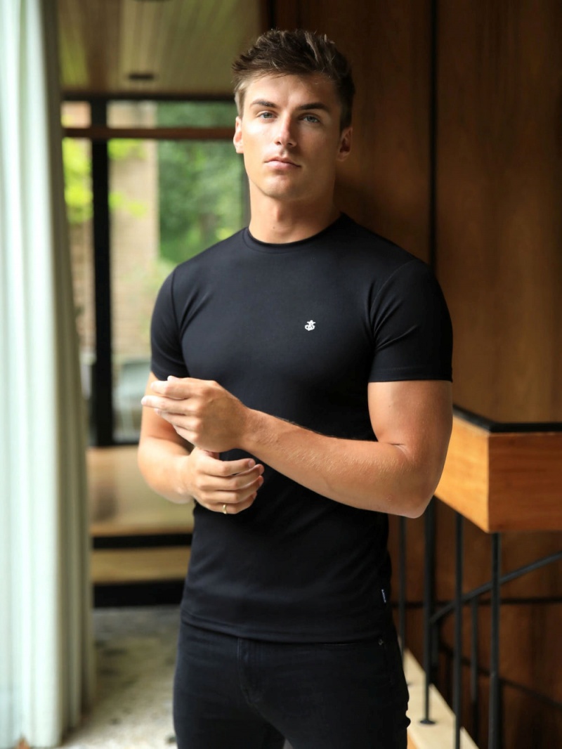 Black Blakely Torbora T-Shirt | EYIW-37962