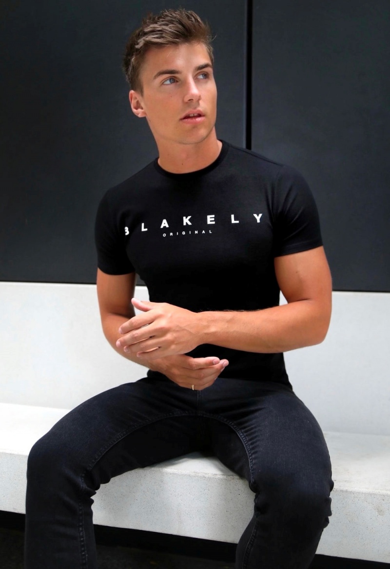 Black Blakely Torcross T-Shirt | VDGO-60983